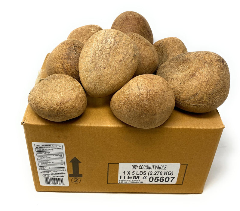 Rani Coconut (Copra) Whole 5 Pound (5lbs / 80 Ounce) Bulk ~Raw (uncooked, unsweetened) ~ All Natural | Vegan | Gluten Friendly