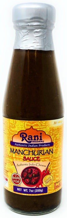 Rani Manchurian Sauce 7oz (200g) Glass Jar ~ No Colors | NON-GMO | Vegan | Gluten Free | Indian Origin