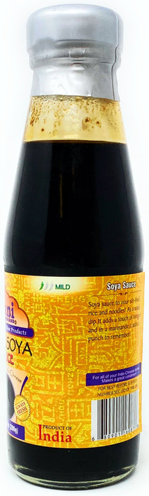 Rani Dark Soya Sauce 7oz (200g) Glass Jar ~ No Colors | NON-GMO | Vegan | Gluten Free | Indian Origin