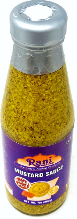 Rani Indian Mustard Sauce 7oz (200g) ~ All Natural, Glass Jar, Ready to eat, Vegan ~ Gluten Free | NON-GMO | Indian Origin