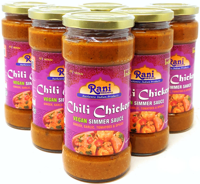 Rani Chili Chicken Vegan Simmer Sauce {2 Sizes Available}