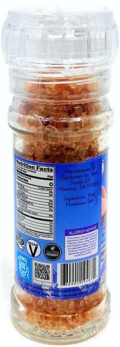 Rani Himalayan Pink Salt Granules (84 Essential Trace Minerals) 4oz (115g) Grinder Bottle~ All Natural | Vegan | Gluten Friendly | NON-GMO