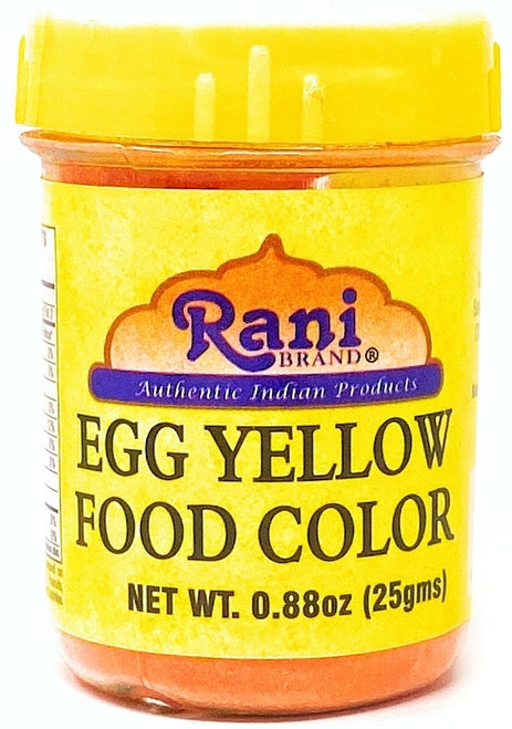 Rani Yellow Food Color 25Gm~FDA Approved~ All Natural | NON-GMO | Vegan | Gluten Friendly | Indian Origin