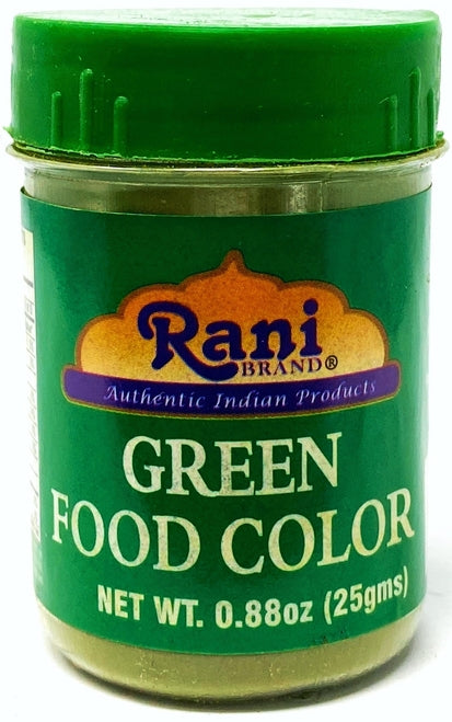 Rani Green Food Color 25Gm~FDA Approved~ All Natural | NON-GMO | Vegan | Gluten Friendly | Indian Origin