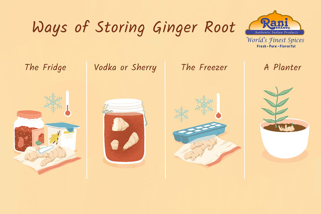Fresh Ginger Root - By Rani Brand {4 Sizes Available}