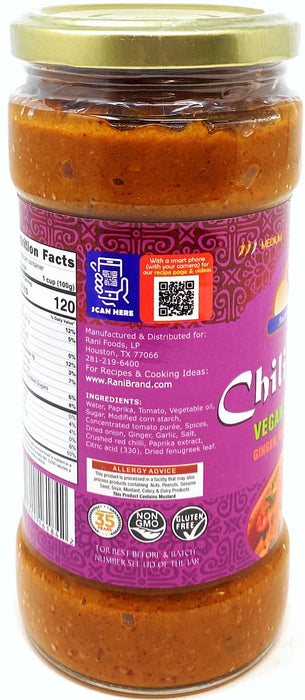 Rani Chili Chicken Vegan Gluten Free Simmer Sauce