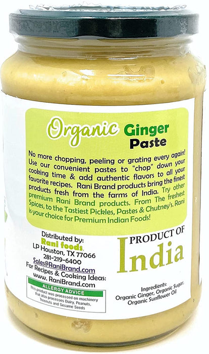 26.5oz Rani Organic Ginger Cooking Paste Online