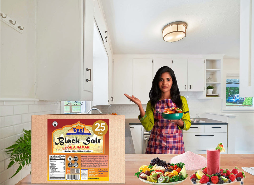 Rani Black Salt (Kala Namak) {11 Sizes Available}