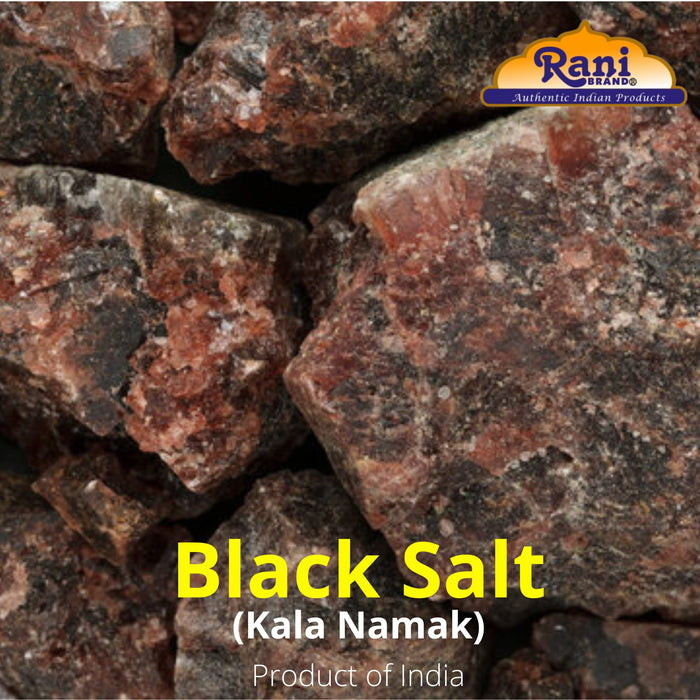 Rani Black Salt (Kala Namak) {11 Sizes Available}