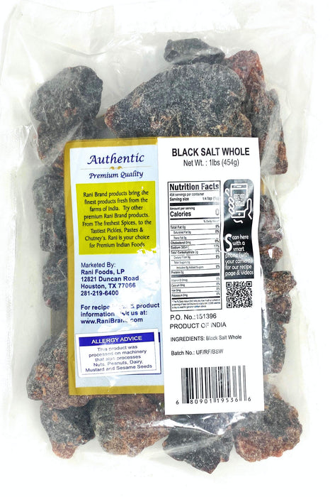 Rani Black Salt (Kala Namak) {11 Sizes Available}