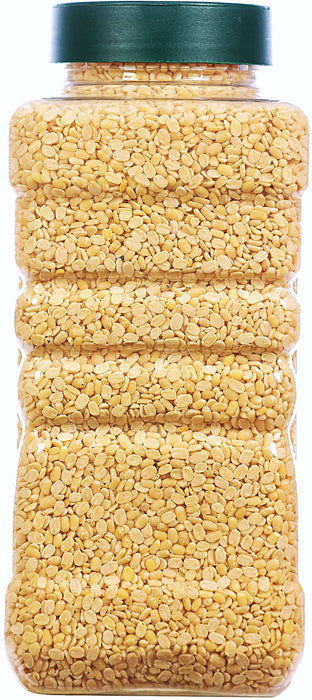 Rani Organic Urid/Urad Dal Chilka (Split Matpe Beans Skinless) Indian Lentils 32oz (2lbs) 908g PET Jar~All Natural | Vegan | Gluten Friendly | NON-GMO