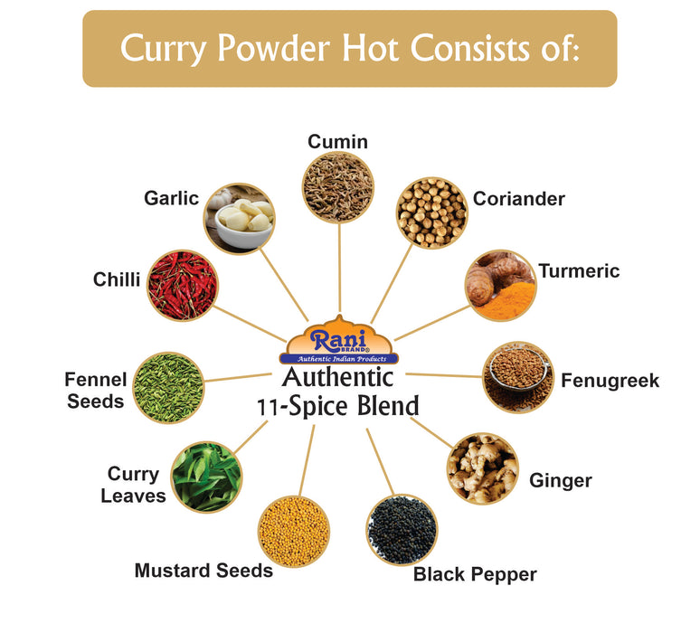 Rani Curry Powder Hot *BEST SELLER* {7 Sizes Available}