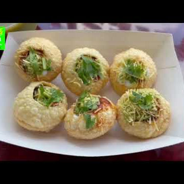 Pani Puri recipe video