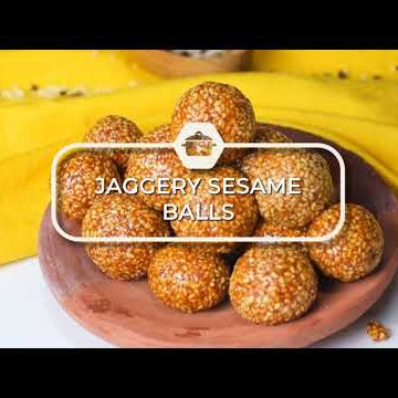 Jaggery Sesame Balls recipe video