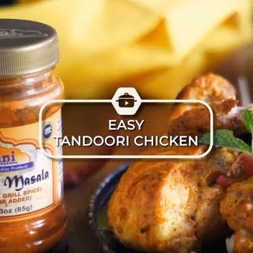 Easy Tandoori Chicken at Home recipe video