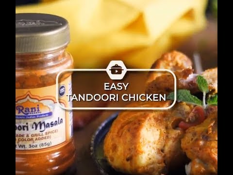 Easy Tandoori Chicken at Home recipe video