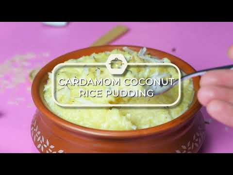 Cardamom Coconut Rice Pudding recipe video