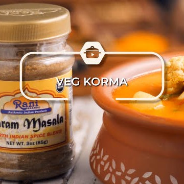Vegetable Korma Curry recipe video