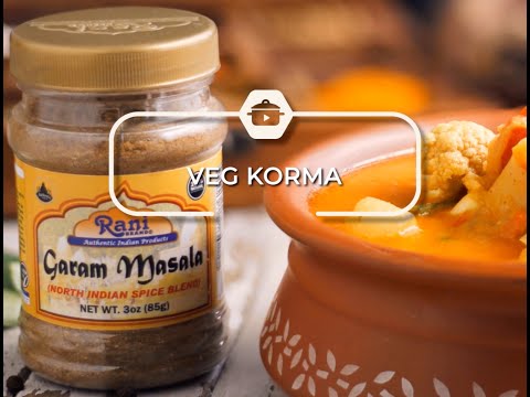 Vegetable Korma Curry recipe video