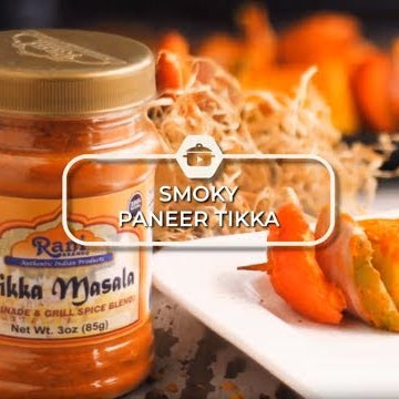 Smoky Paneer Tikka recipe video