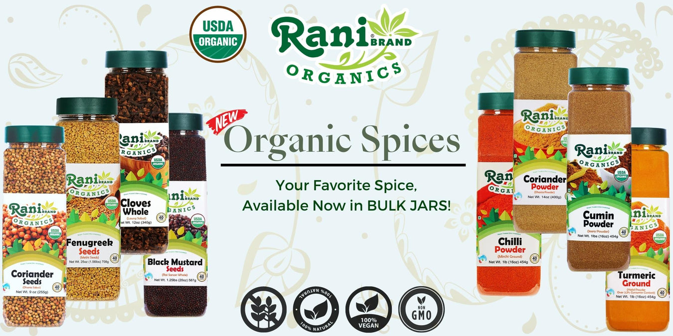Organic Spices (Large Jar)