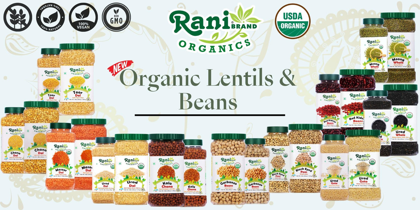 Organic Lentils and Beans