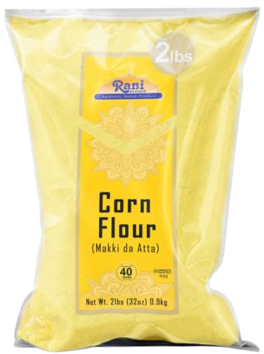 Rani Corn Flour (Makki ka Atta) 32oz (2lbs) 908g Bulk ~ All Natural | Vegan | Gluten Friendly | NON-GMO | Kosher | Indian Origin