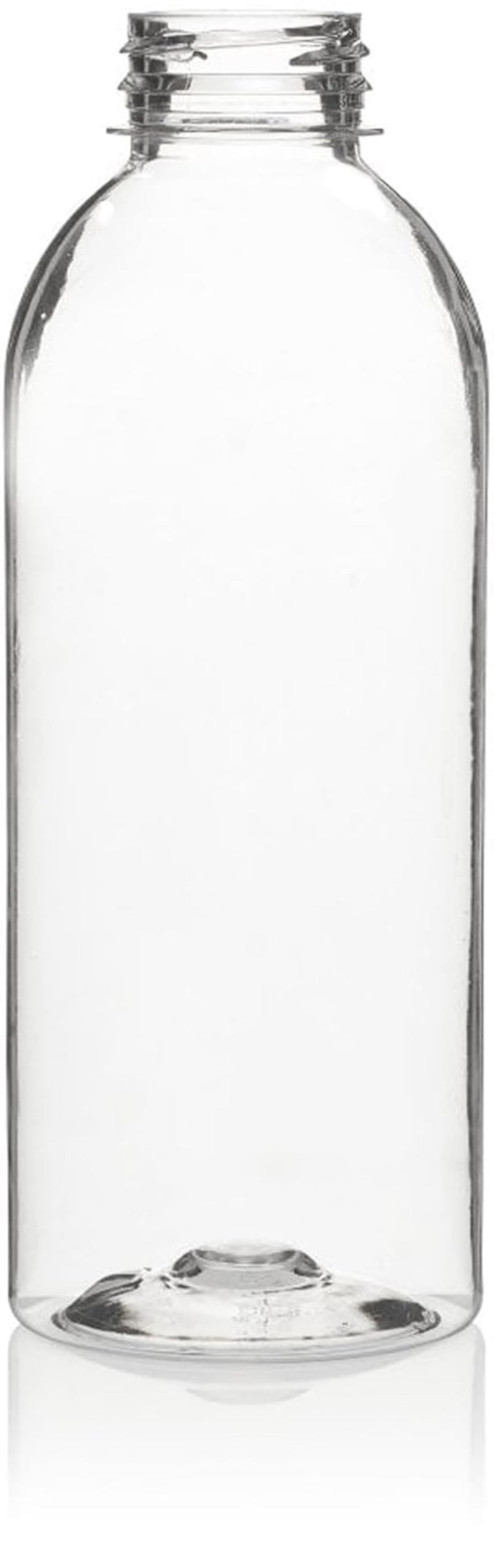Rani Clear Plastic Bottles | 20oz PET Bottle with Flip-top Caps | BPA - FREE | Home & Commercial Use, Containers for Sauces, Condiments, Shampoo, Lotion, Sanitizer| Made in USA - Pack of 100