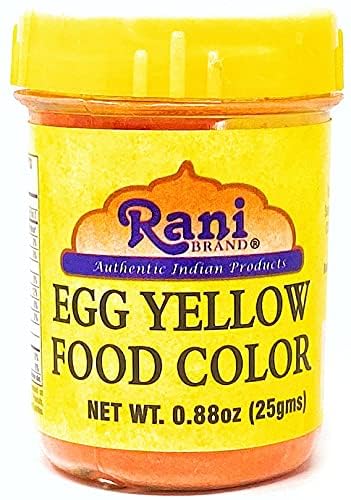 Rani Red, Orange, Green & Yellow (4pk) Food Color Indian 4x25gm (0.88oz) ~ Vegan