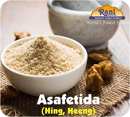 Rani Asafetida (Hing) Ground 3.75oz (106g) PET Jar, Pack of 12 ~ All Natural | Salt Free | Vegan | Non-GMO | Asafoetida Indian Spice | Best for Onion Garlic Substitute