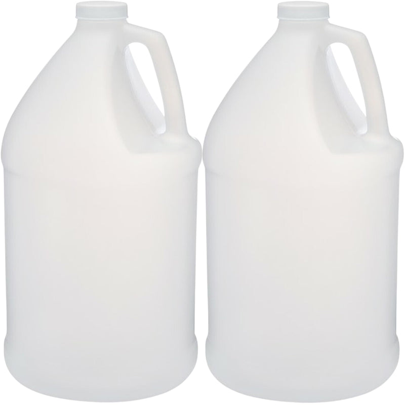 Rani Containers | 1 Gallon HDPE Plastic Jug with Reshipper Box & Child-Resistant Caps | Home & Commercial Use, Containers for Water, Sauces, Food, Soaps, Detergents, Liquids | Made in USA - Pack of 2
