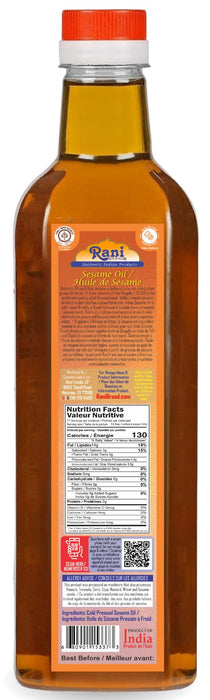 Rani Sesame Oil  {2 Sizes Available}
