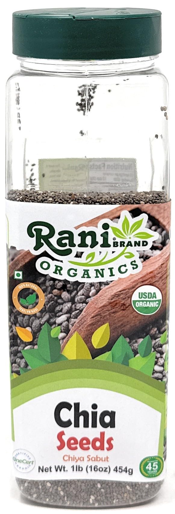 Rani Organic Chia Seeds 16oz