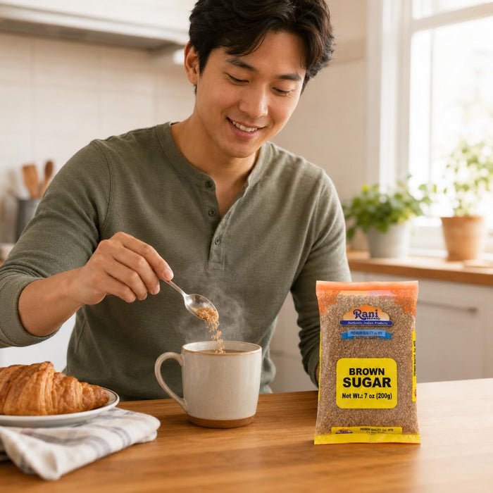 Rani Brown Sugar 7oz (200g) ~ All Natural | Gluten Friendly | Vegan | Non-GMO | Kosher | Indian Origin