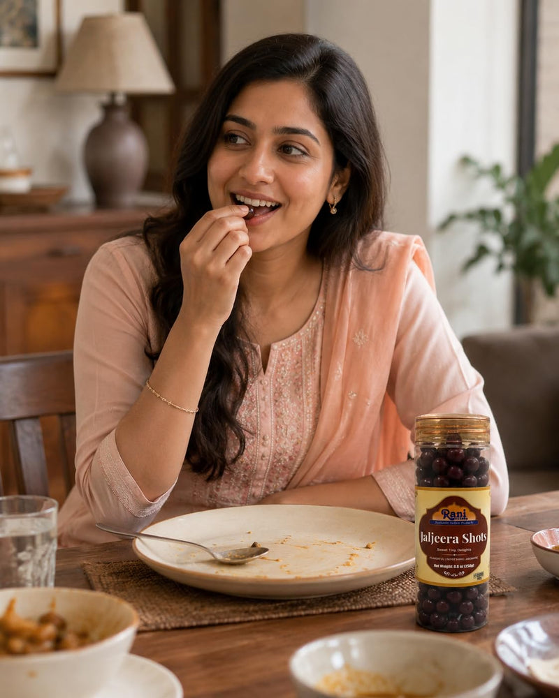 Rani Jal Jeera Shots (Premium Mouth Freshener) 8.8oz (250g) PET Jar, After meal Candy ~ Indian Tasty Treats | Vegan | Gluten Friendly | NON-GMO | Indian Origin