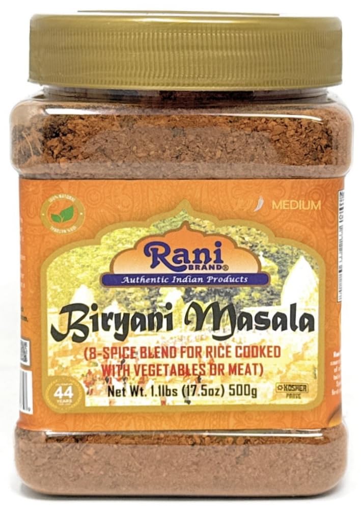 Rani Biryani Masala Curry (7-Spice Blend for Indian Rice Dishes, Pulla ...