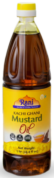 Rani Mustard Oil (Kachi Ghani) 33.8oz