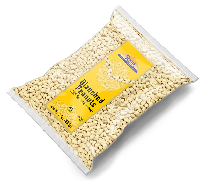 Rani Blanched Peanuts {4 Sizes Available}