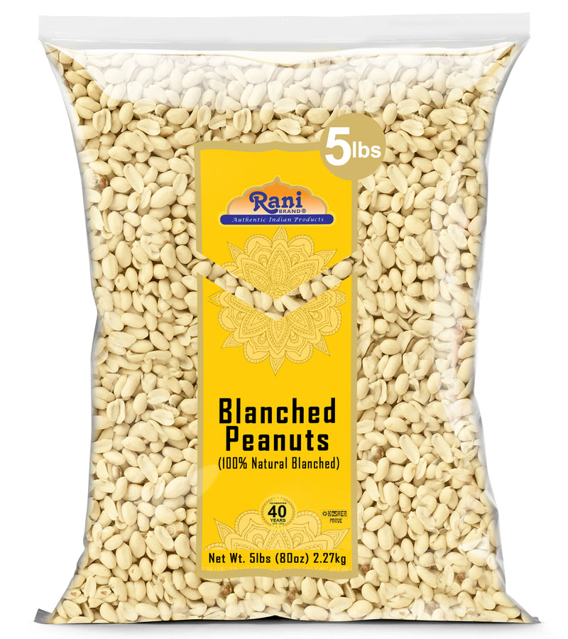Rani Blanched Peanuts {4 Sizes Available}