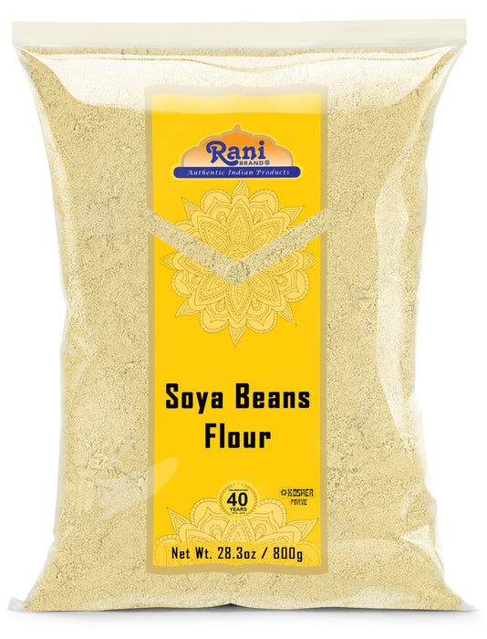Rani Soya Beans Flour (Soy flour) 28oz (800g) ~ All Natural | Vegan | Gluten Friendly | NON-GMO | Kosher | Indian Origin