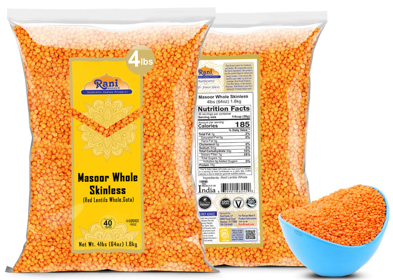 Rani Masoor (Red Lentils) {9 Sizes Available}