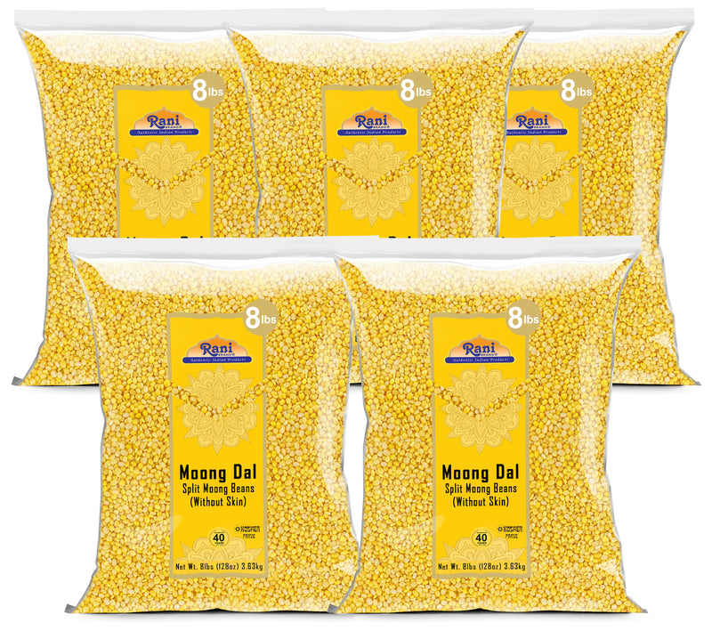 Rani Moong Dal (Split Mung Beans Without Skin) 128oz