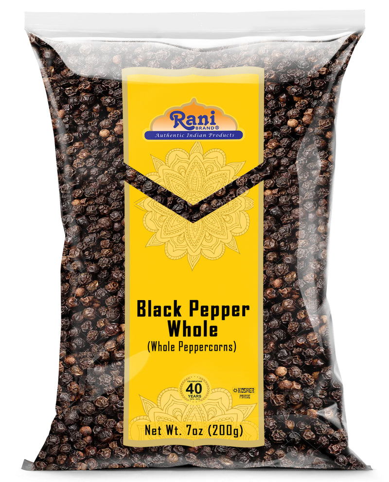 Rani Black Pepper Whole MG-1 {10 Sizes Available}