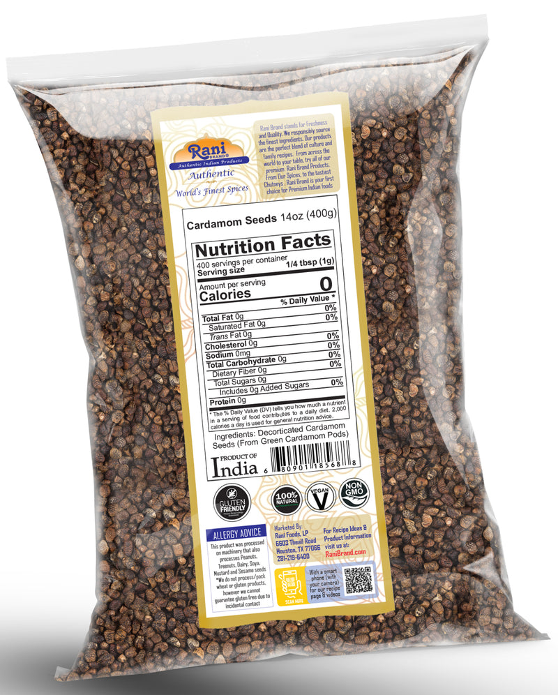 Rani Cardamom (Elachi) Seeds {9 Sizes Available}