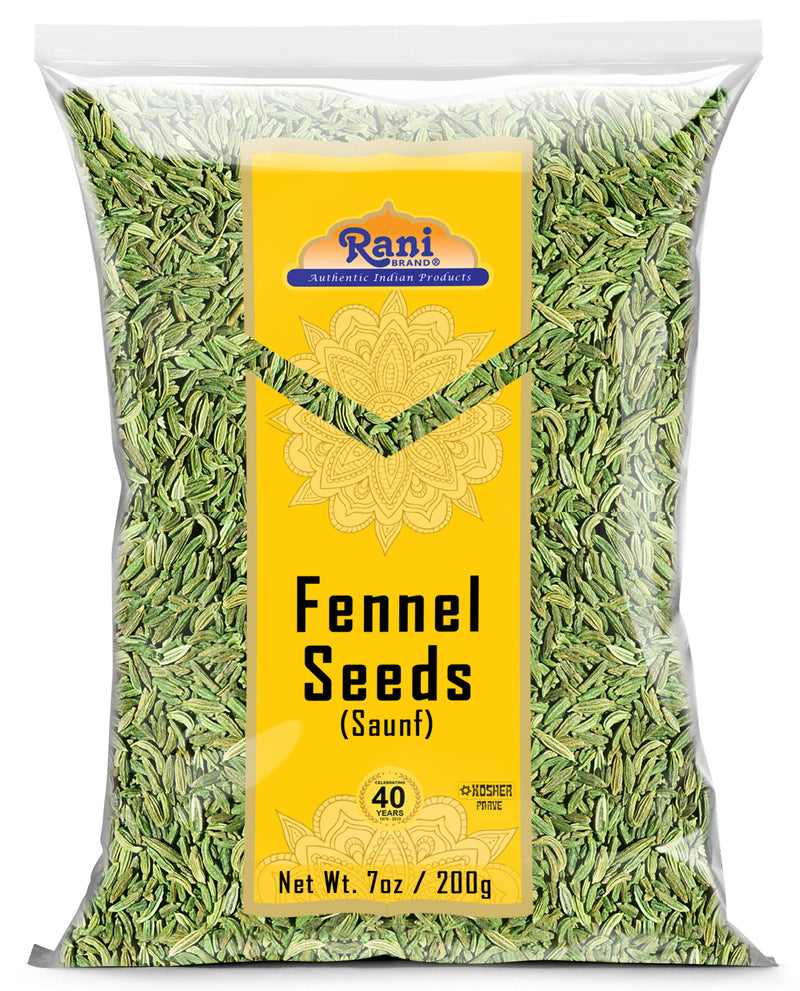 Rani Fennel Seeds (Saunf Sabut) Whole Spice 7oz