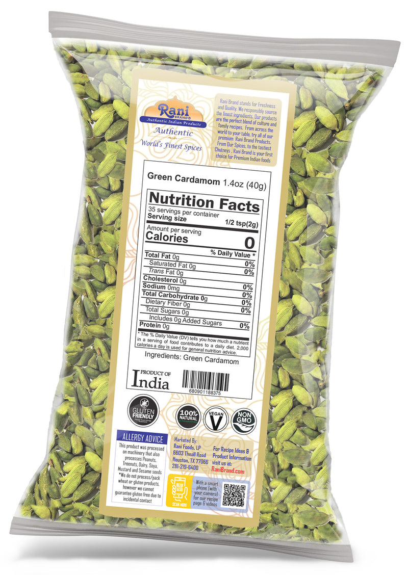 Rani Green Cardamom {13 Sizes Available}