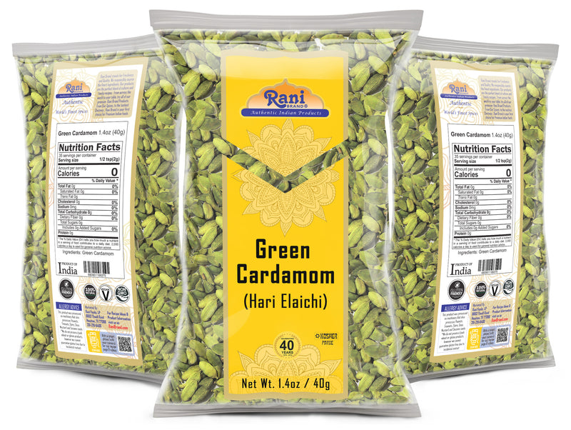 Rani Green Cardamom {13 Sizes Available}