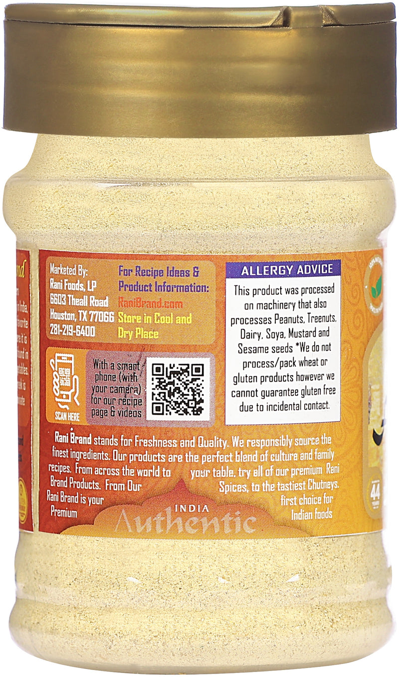 Rani Fenugreek (Methi) Seeds Ground Powder 3oz (85g) PET Jar, Trigonella foenum graecum ~ All Natural | Vegan | Gluten Friendly | Non-GMO | Kosher | Indian Origin, used in cooking & Ayurvedic spice