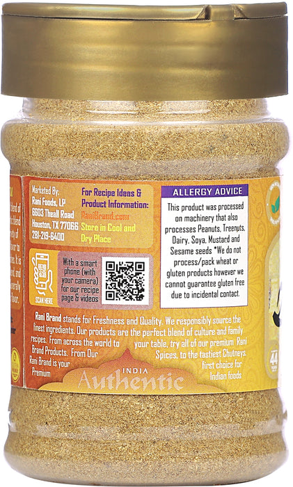 Rani Dhana-Jeeru (Coriander-Cumin Blend 50-50) Powder 3oz (85g) PET Jar ~ All Natural | Salt Free | Vegan | Gluten Friendly | Non-GMO | Kosher