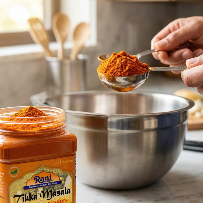Rani Tikka Masala Indian 7-Spice Blend 16oz (1lb) 454g PET Jar ~ All Natural | Salt-Free | Vegan | No Colors | Gluten Friendly | NON-GMO | Indian Origin